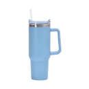 Copo garrafa Térmica Inox 1200ml Parede Dupla tampa Canudo Premium