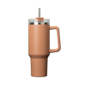 Copo garrafa Térmica Inox 1200ml Parede Dupla tampa Canudo Premium