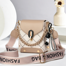 Bolsa Feminina Porta Celular Transversal Com Chaveiro