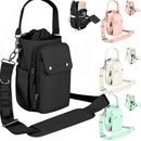 Bolsa para Garrafa 40oz Impermeável 5 Bolsos Alça Ajustável com Mosquetão Uso nas Costas e Transversal Esporte maxbel